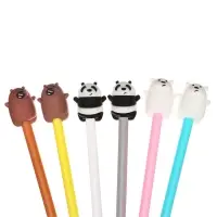 Ручка-прикол Calligrata &laquo;Мишка&raquo;, синий стержень, гелевая, МИКС