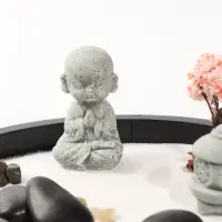 Сад камней &laquo;Будда в японском саду медитирует&raquo;, 19&times;19&times;8.5 см