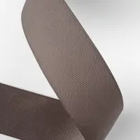 Лента репсовая, 40 мм, 23&plusmn;1 м, серая №107