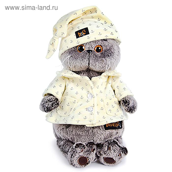 Мягкая игрушка «Кот Басик в пижаме», 30 см Мягкая игрушка «Кот Басик в пижаме», 30 см