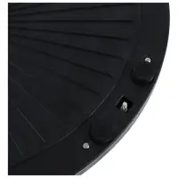 Полусфера BOSU гимнастическая ONLYTOP, массажная, с насосом, 58&times;25 см, серая