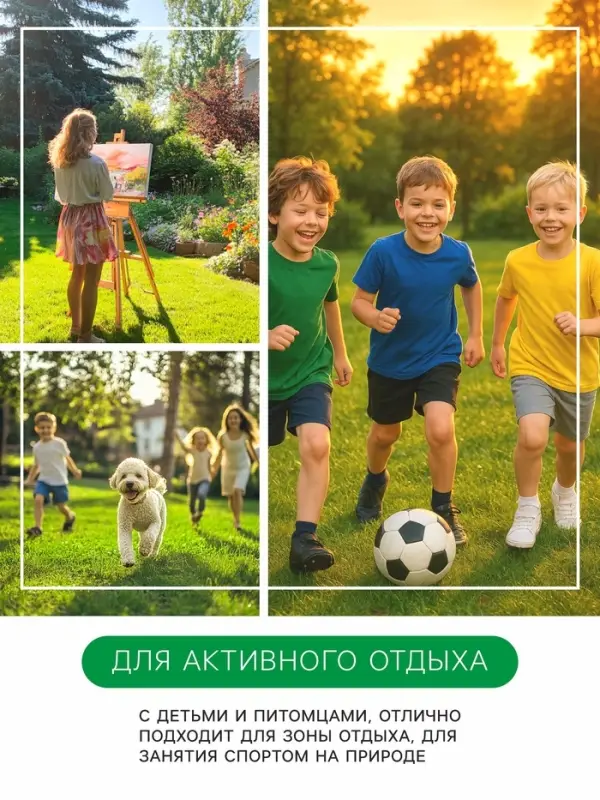 Газонная травосмесь &laquo;Спортивная&raquo;, 1 кг