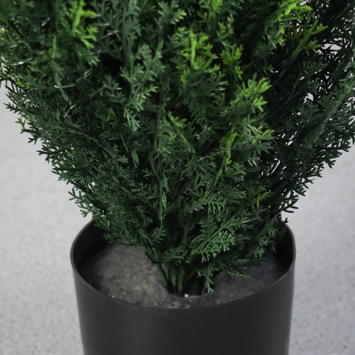 Дерево искусственное "Туя" в горшке, 90 см