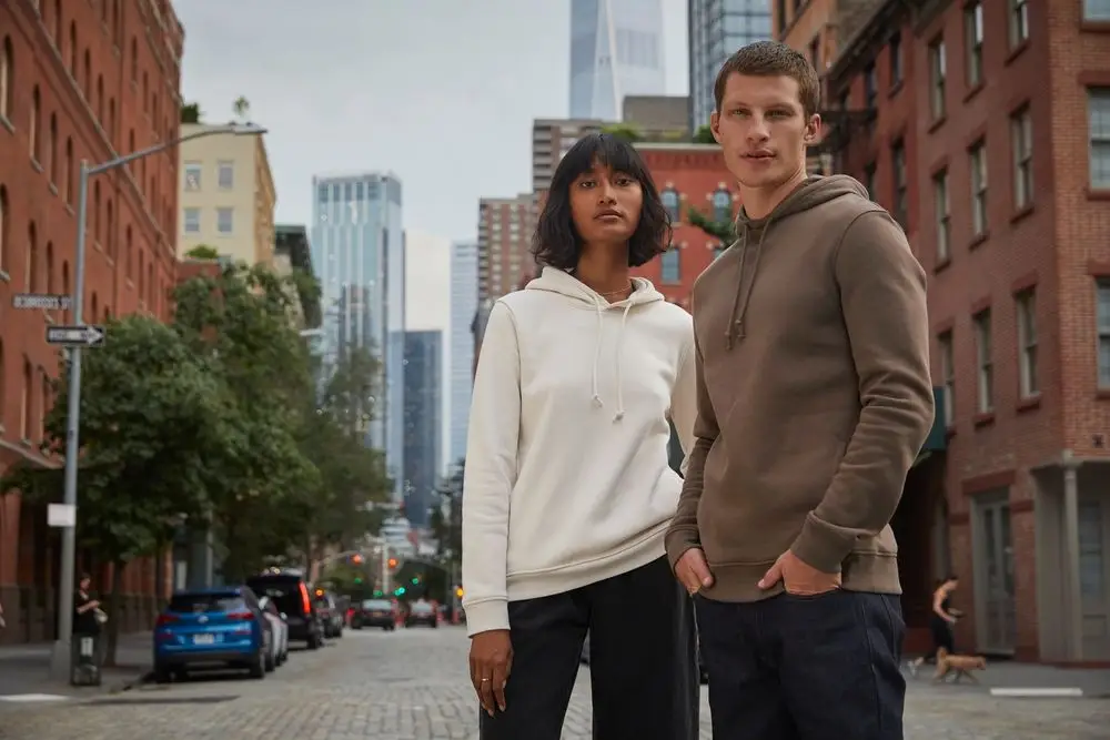 Толстовка с капюшоном унисекс BNC Inspire (Organic), молочно-белая, размер XXL Толстовка с капюшоном унисекс BNC Inspire (Organic), молочно-белая, размер XXL