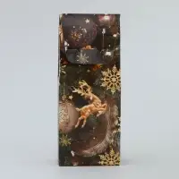 Коробка складная «Ёлочные игрушки», 6 х 14.5 х 3.5 см