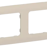FLITE ARTISTIC Рамка 2-местная РУ-2-А-ФлЛ льняной IEK