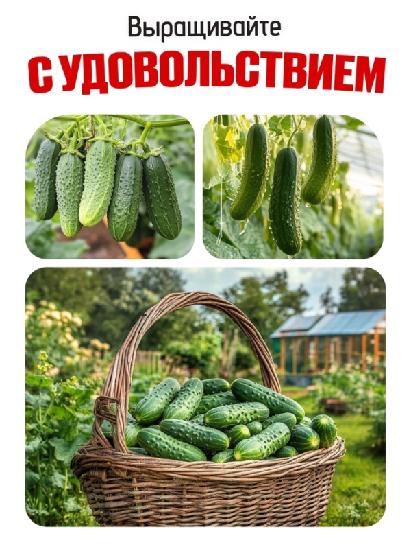 Набор семян Огурцы раннеспелые самоопыляемые