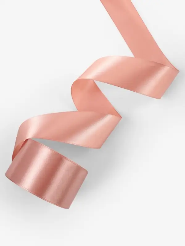 Лента атласная, 50 мм, 23&plusmn;1 м, бежевая