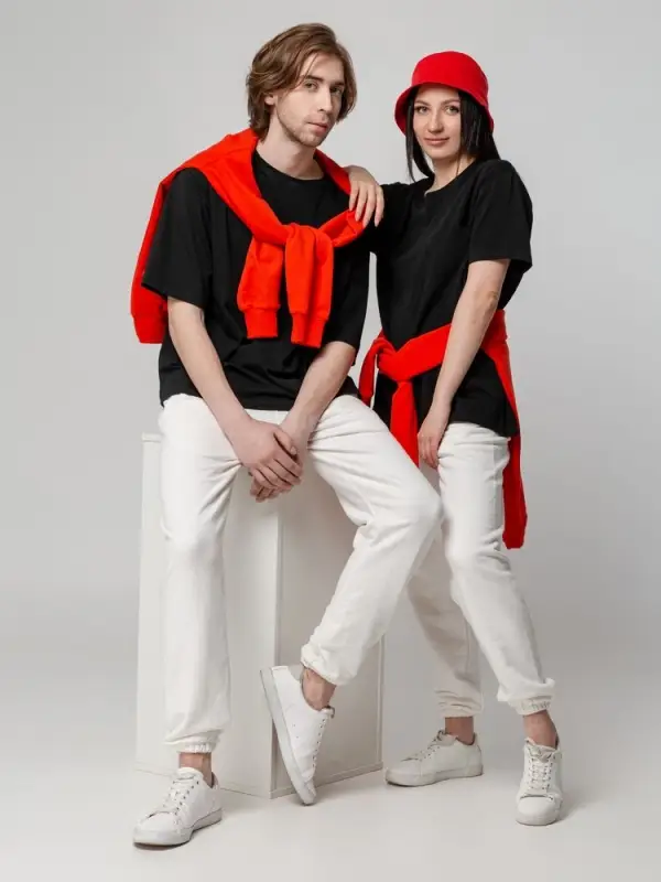 Футболка унисекс оверсайз Street Vibes, черная, размер XL/XXL