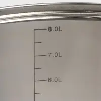 Кастрюля Magistro Grande, 8.9 л, d=25.5 см, с крышкой, капсульное дно, индукция, нержавеющая сталь, хромированная