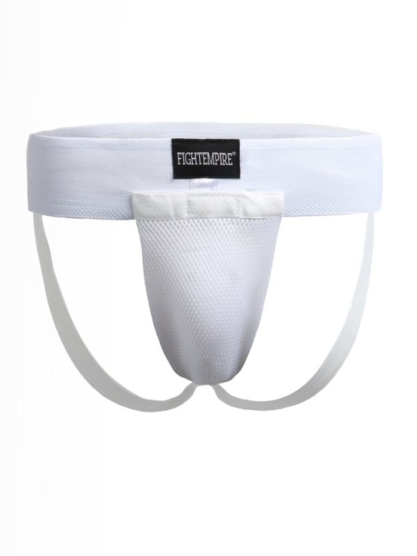 Защита паха FIGHT EMPIRE, белая, размер L Защита паха FIGHT EMPIRE, белая, размер L