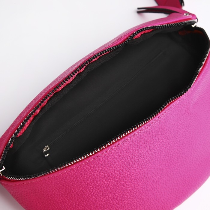 Сумка кросс-боди на молнии, цвет фуксия Сумка кросс-боди на молнии, цвет фуксия