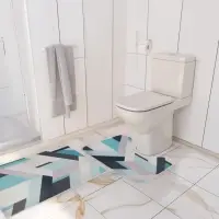 Коврики для ванной и туалета Доляна &laquo;Свэч&raquo;, 2 шт., 50&times;80 см, 40&times;50 см