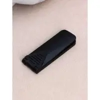 Щётка для одежды складная, 0.6×3.5×9.5 см, чёрная