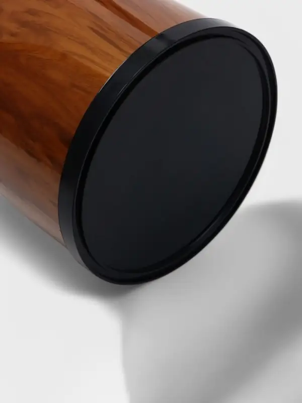 Башня пивная WoodPlast, колба 3 л, ёмкость для льда 3 л, 18.5&times;18.5&times;54 см, пластик, чёрная, коричневая