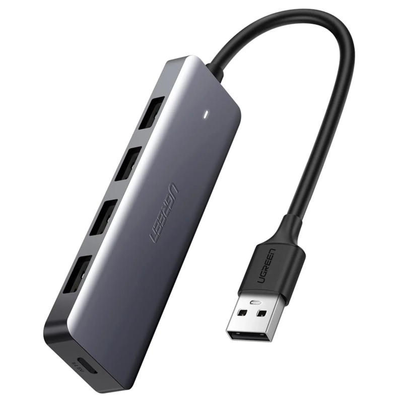 Разветвитель USB Ugreen CM219 micro USB, 4 x USB 3.0 (50985)