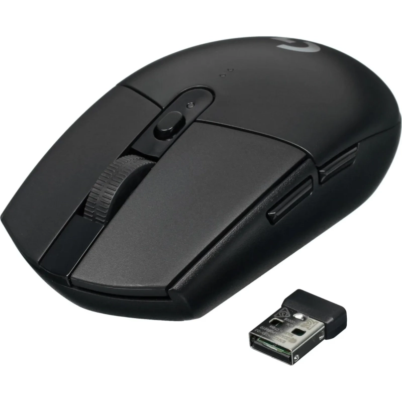 Мышь компьютерная Logitech G304 Lightspeed Wireless Gam. Black (910-005286)