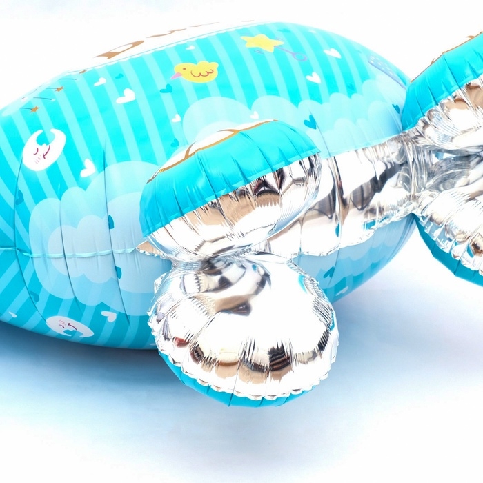 Детская игрушка Шар фольгированный 41" "Коляска для мальчика 3D"