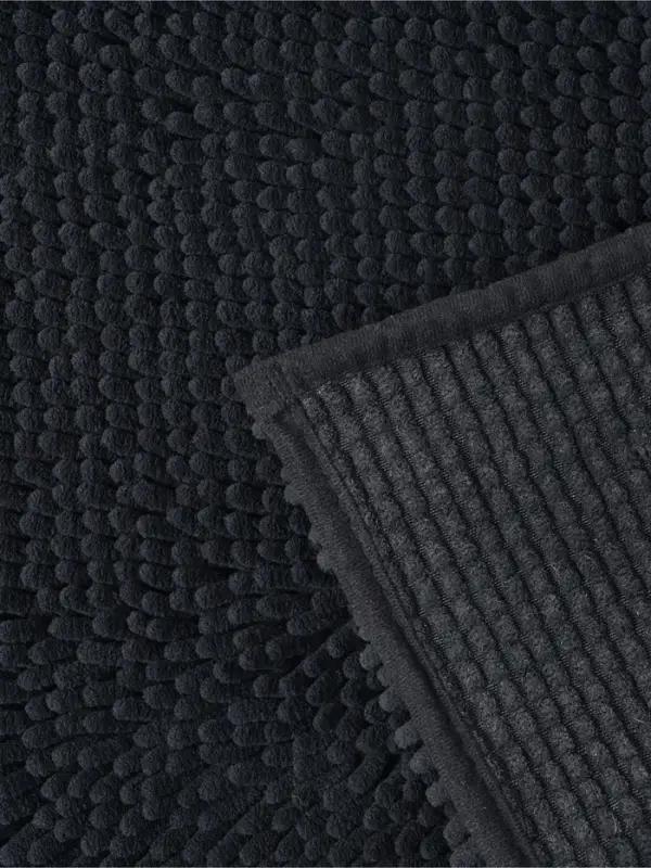 Коврик для дома LaDо́m, букли, плотность 1400 г, 50&times;80 см, графитовый