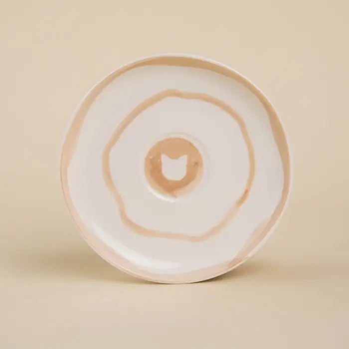 Чайная пара SL Home &laquo;Гато&raquo;, 270 мл, фарфор, белая