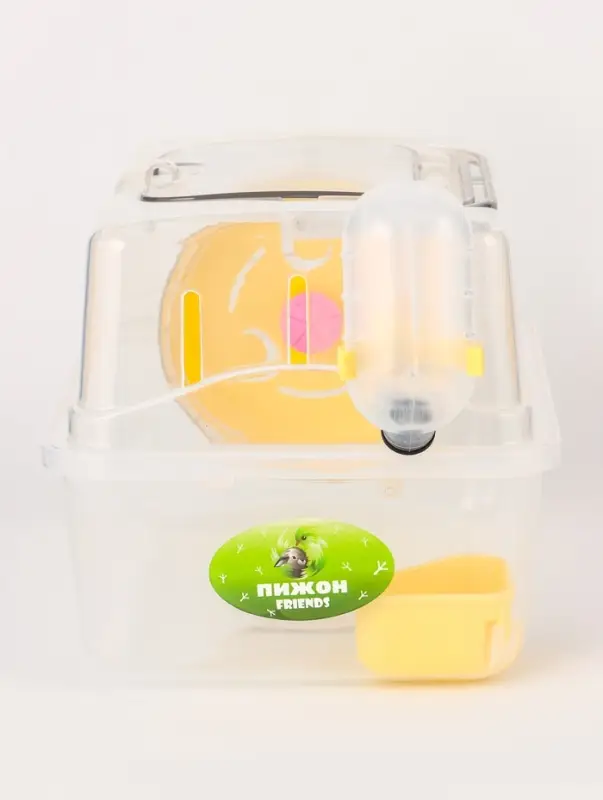 Клетка-переноска для грызунов, 23 х 17 х 16 см, прозрачная