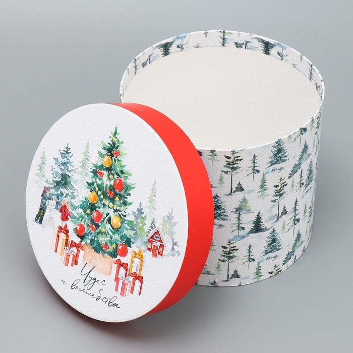 Набор подарочных коробок 5 в 1 «Чудес и волшебства», 13 х 14 ‒ 19.5 х 22 см, Новый год