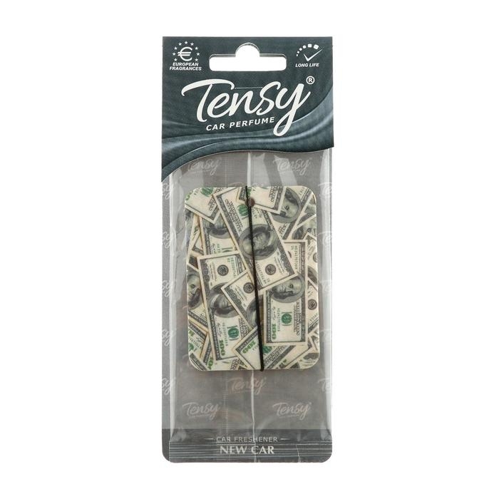 Ароматизатор подвесной Tensy картонный, Новая Машина TA-12 МИКС Ароматизатор подвесной Tensy картонный, Новая Машина TA-12 МИКС