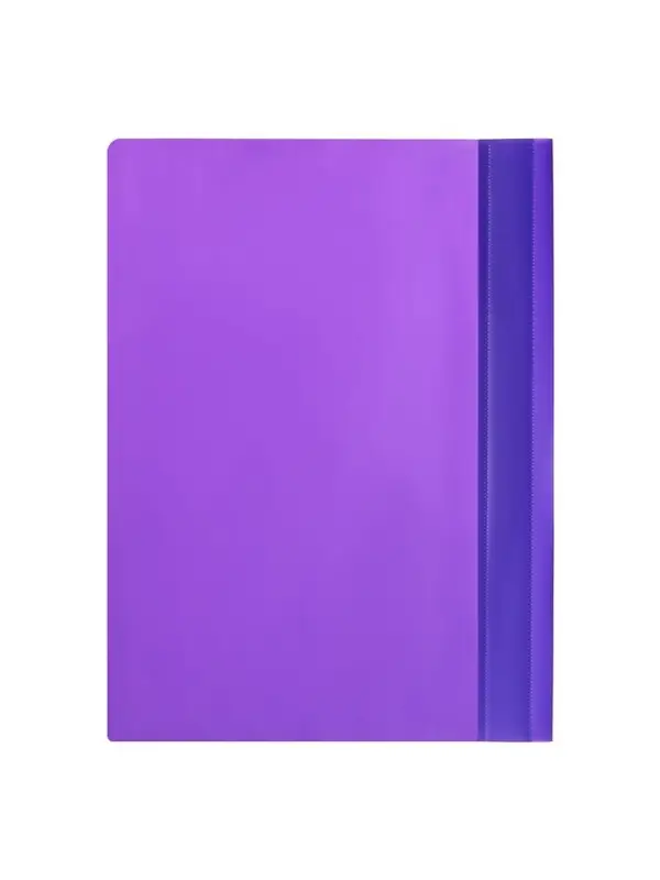 Набор папок-скоросшивателей Calligrata, А4, 120 мкм, с прозрачным верхом, 10 штук, микс