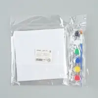 Набор для рисования красками &laquo;Весёлый лисёнок&raquo;, 15 &times; 15 см