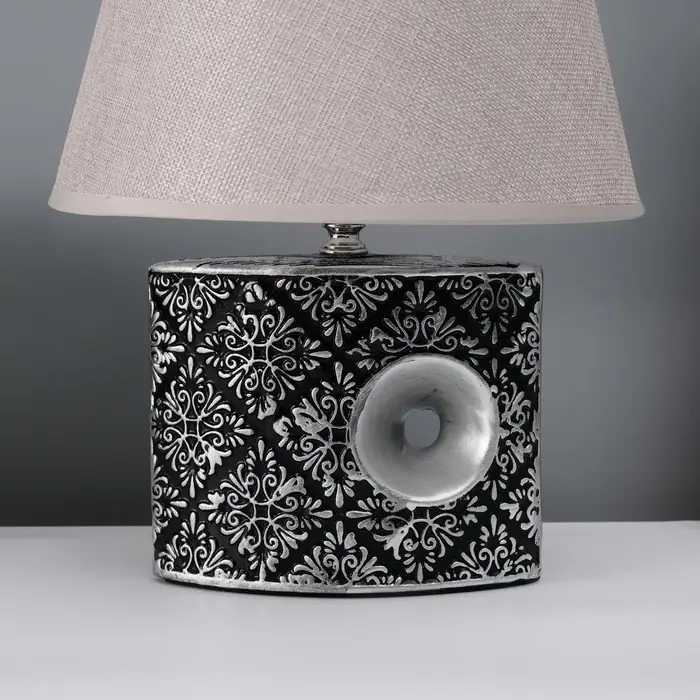 Лампа настольная RISALUX &laquo;Данзе&raquo;, Е27, 40 Вт, 25&times;25&times;35 см