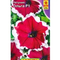 Семена цветов Петуния Ольга F1 крупноцветковая (драже в пробирке), Ц/П,10 шт. Семена цветов Петуния Ольга F1 крупноцветковая (драже в пробирке), Ц/П,10 шт.