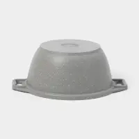 Кастрюля KUKMARA, 2 л, d=20 см, h=10.5 см, антипригарное покрытие, литой алюминий, серая