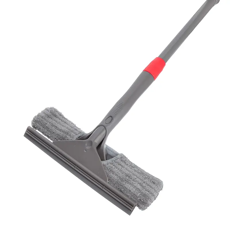 Vetta Окномойка со съемным скребком, насадка микрофибра 28х4,7см, телескоп. ручка 100-142см