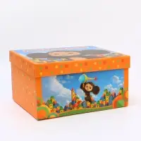 Коробка подарочная «Поздравляю», Чебурашка, 31 х 25,5 х 16 см Коробка подарочная «Поздравляю», Чебурашка, 31 х 25,5 х 16 см