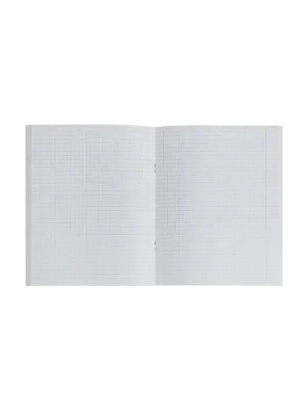 Тетрадь 96 листов в клетку &laquo;Шотландка&raquo;, серые листы, МИКС