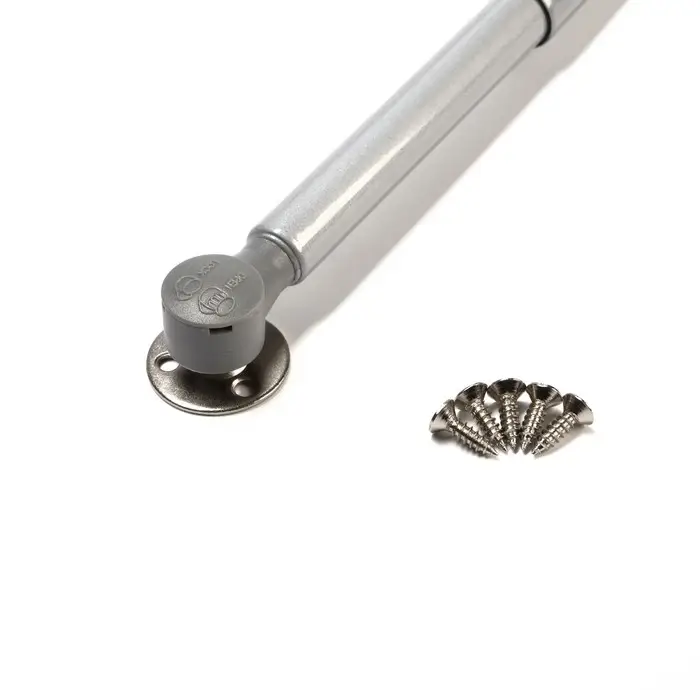 Газлифт 100N CAPPIO, доводчик, бесшумное открывание/закрывание, серый, дополнительная защита