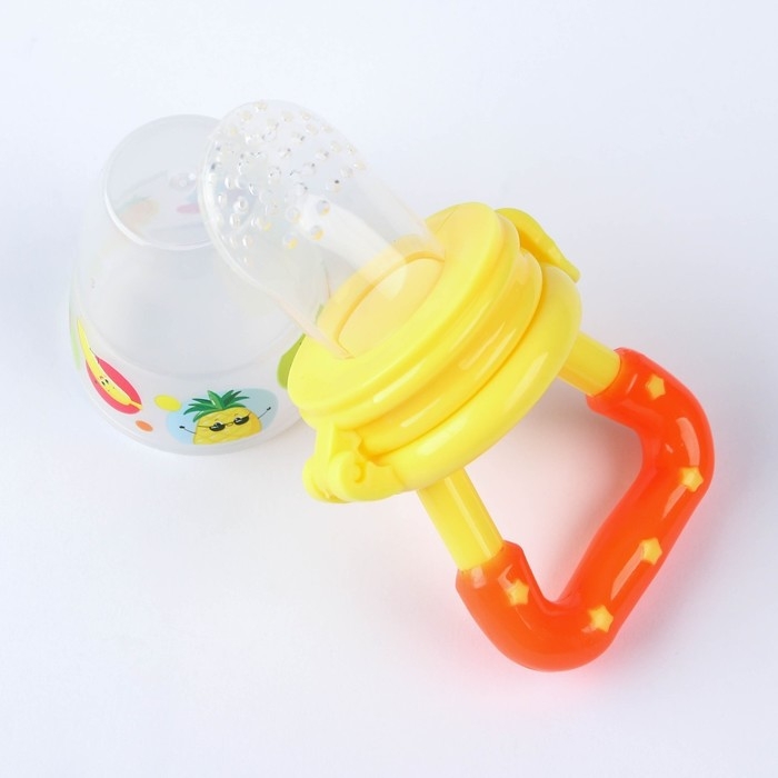 Ниблер для прикорма с силиконовой сеточкой «Фруктики» Ниблер для прикорма с силиконовой сеточкой «Фруктики»