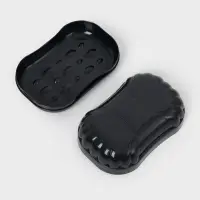 Набор дорожных футляров, 2 предмета, для мыла, для зубной щётки, пластик, МИКС