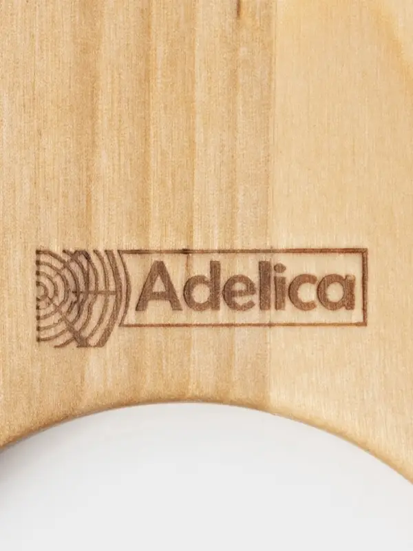 Столик - поднос для вина в форме сердца Adelica, с менажницей и складными ножками, на 2 персоны, d=30&times;1.8 см, дерево берёза