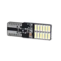 C020 T10/белый/ (W2.1x9.5d) CANBUS 24SMD 4010, блистер 2 шт.