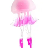 Декор для аквариума &laquo;Медуза&raquo;, 6&times;10 см, с утяжелителем, розовый