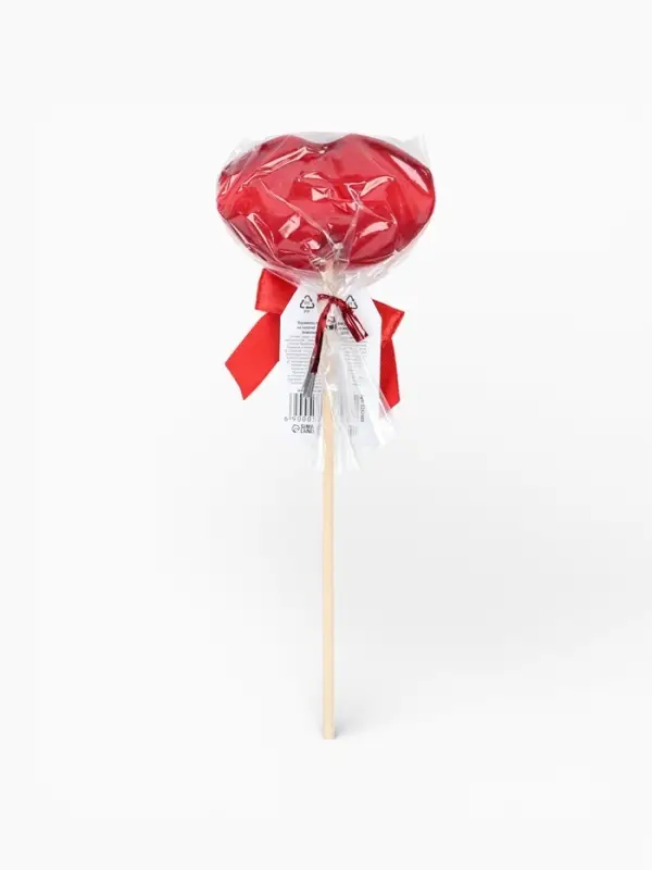 Леденец на палочке &laquo;Меняю леденец на поцелуй&raquo;, вкус: земляника, 25 г