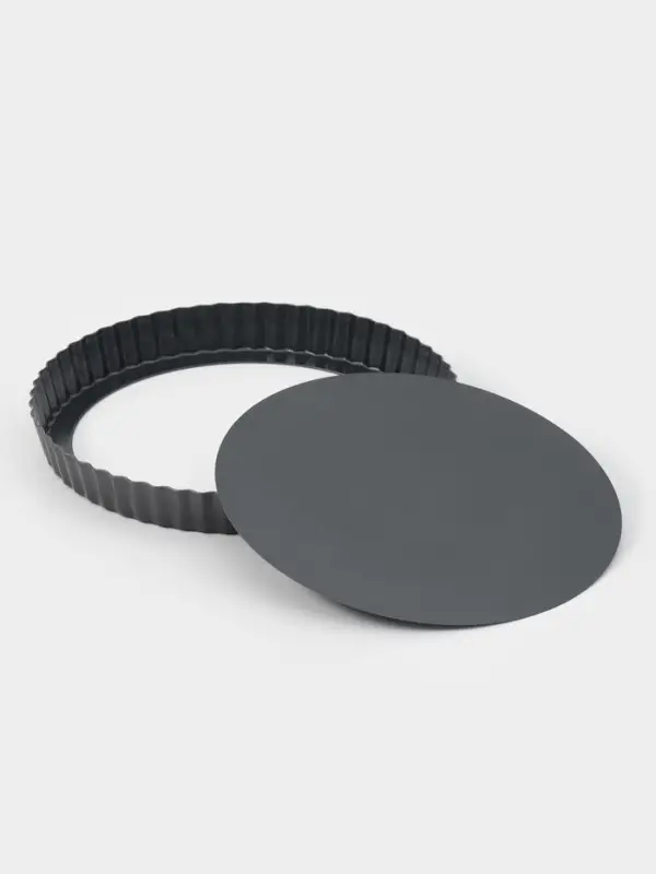 Форма для выпечки Доляна &laquo;Жаклин&raquo;, d=24 см, антипригарное покрытие, разъёмная, чёрная