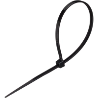 Стяжка (хомут) 150 мм x 2,5 мм,Bigtech BT-CT-150-25-B,нейлон,черн,100 шт/уп