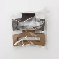 Крабики для волос набор 2 шт. &laquo;Кофейный дует&raquo;, 8.5&times;4.5 см, коричневые