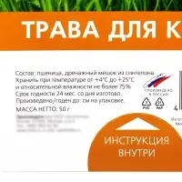 Трава TiTBiT для кошек, пшеница, 50 г