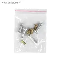 Держатель номера TORSO, металлический, белый
