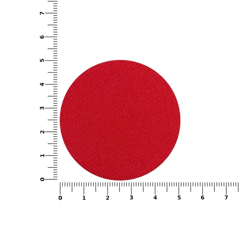 Наклейка тканевая Lunga Round, M, красная Наклейка тканевая Lunga Round, M, красная