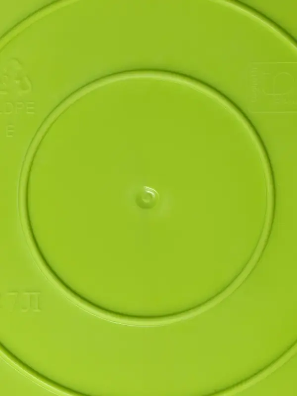 Корзина для белья мягкая, 27 л, d=37.5 см, h=30 см, ярко-зелёная