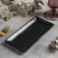 Блюдо &laquo;Чёрный Восток&raquo;, 21,2&times;10&times;1,5 см, цвет чёрный
